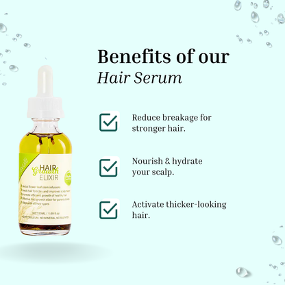 Herbal Hair Growth Oil with Rosemary Repair Essence
