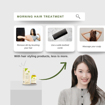 Herbal Hair Growth Oil with Rosemary Repair Essence