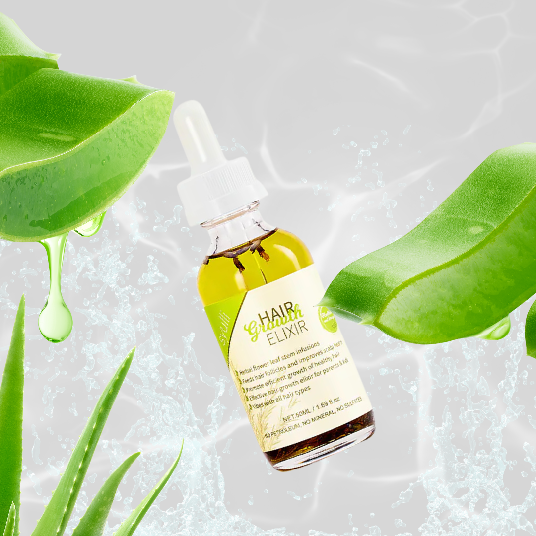 Herbal Hair Growth Oil with Rosemary Repair Essence