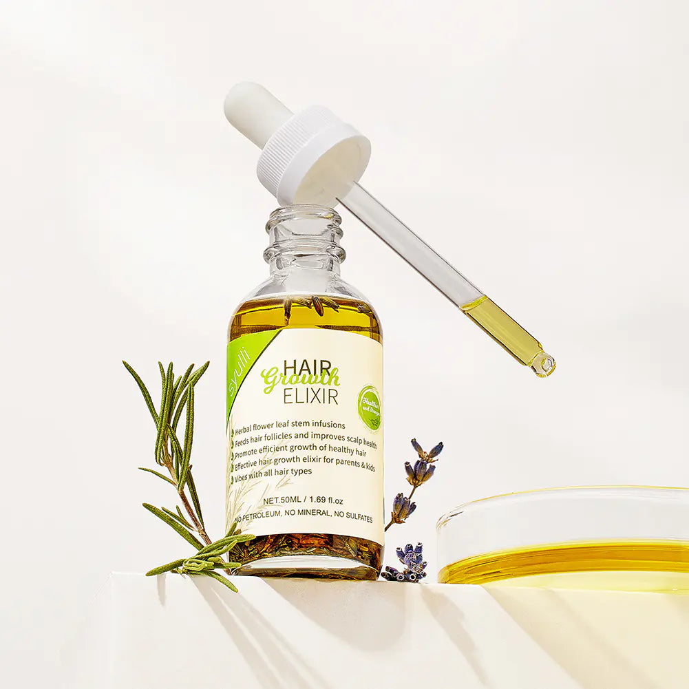Herbal Hair Growth Oil with Rosemary Repair Essence